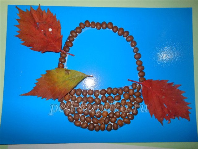 Мастер класс «Осенняя композиция» поделка из бросового материала