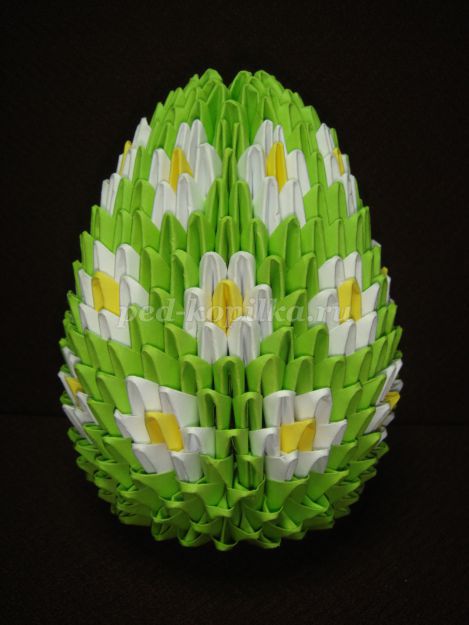 Модульное Оригами Пасхальное Яйцо Пошаговая Инструкция - фото 3