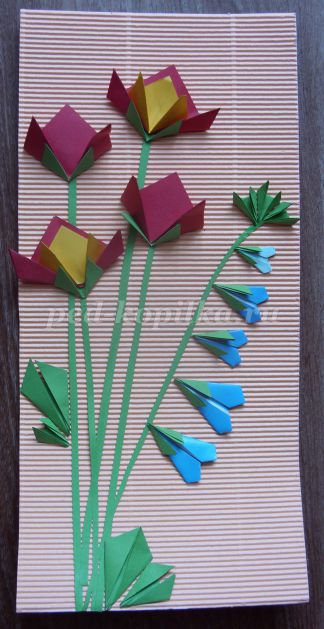Мастер класс дома из оригами