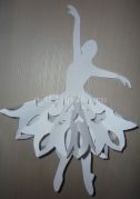 Конструирование Снежинки - балеринки из бумаги