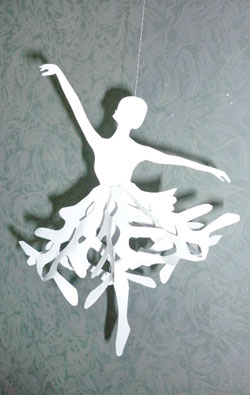 Снежинка-балеринка