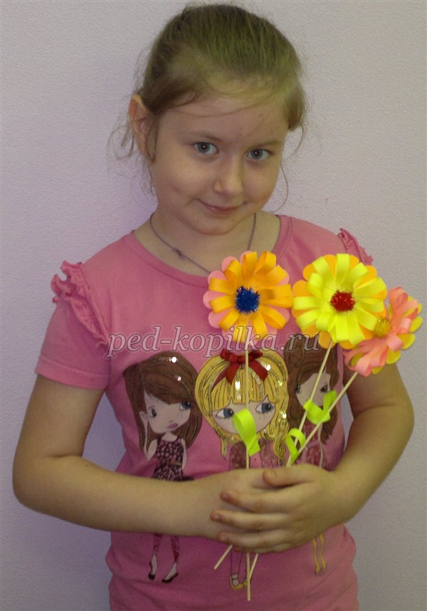 Поделки цветы для детей 3-4 лет (58 фото)