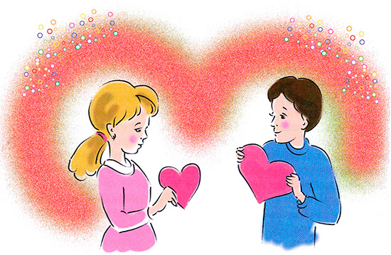 Дети и День святого Валентина