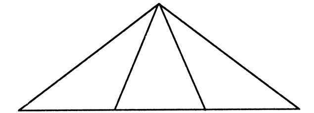 12 треугольников в квадрате