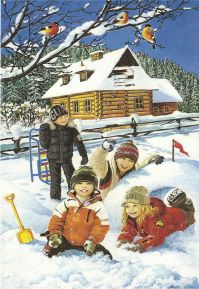 Стихи о зиме для детей 4, 5 лет