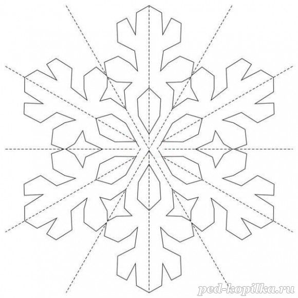 Схема - Снежинка