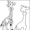 жираф и контур