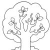 Раскраска для детей: Дерево
