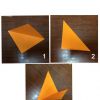 Базовая форма оригами. Треугольник