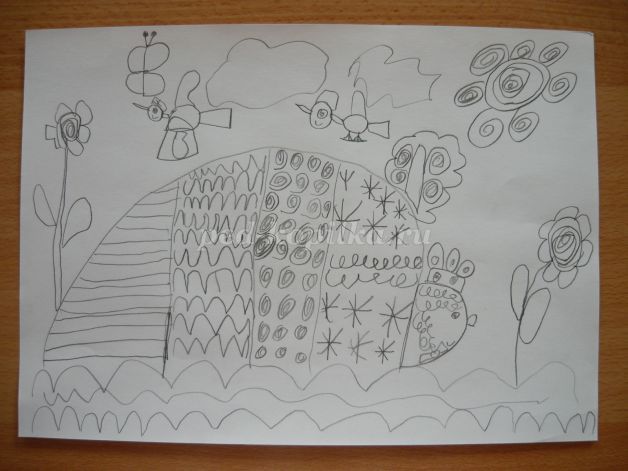 Рисование карандашами с ребенком 5 лет