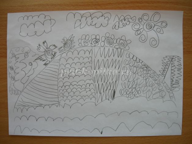 Рисование карандашами с ребенком 5 лет thumbnail