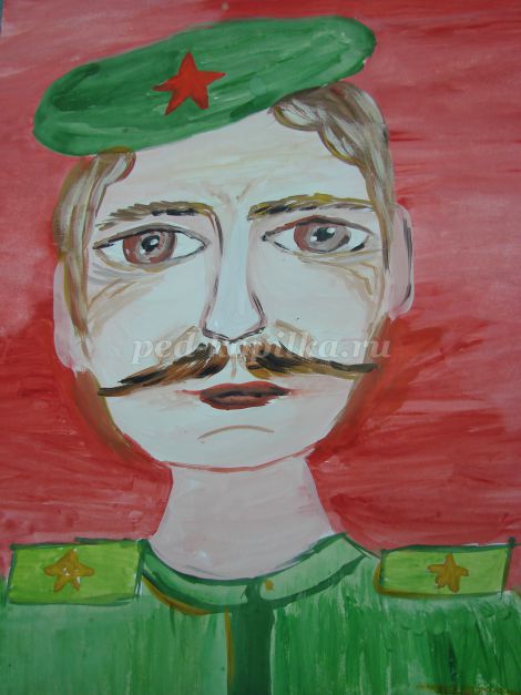 Рисунок ребенка 5 лет война глазами детей