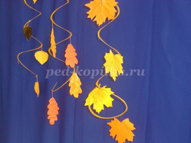 10 идей для декора из опавших листьев