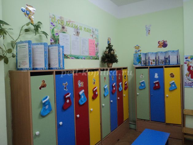 Оформление детского сада к Новому году