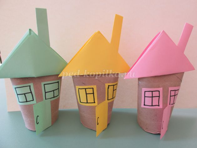 Как сделать домик из бумаги своими руками для детей. Оригами с описанием