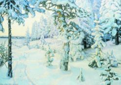 Рисование зимнего пейзажа поэтапно. «Зимушка-зима» Мастер-класс с пошаговыми фото. Рисование с использованием тона бумаги