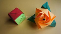 Подарок с сюрпризом из бумаги в технике оригами. Мастер-класс