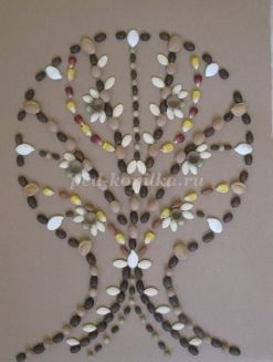 «Дары природы» - мастер – класс создания декоративного панно из семян