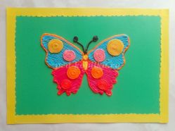Пластилинография для детей 5-6 лет на тему «Бабочка». Мастер – класс с пошаговым фото