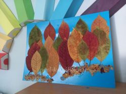 Конспект занятия по аппликации из засушенных листьев черёмухи в подготовительной группе детского сада «Лес точно терем расписной…»