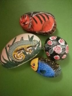 Серия мастер-классов по рисованию на камнях «Забавные камешки»