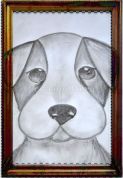 «Пес – веселый друг» Рисование простым карандашом мастер – класс с фото