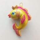Мастер-класс по рукоделию: «Ёлочная игрушка – Золотая рыбка» (опилки)