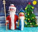 Дед Мороз и Снегурочка из бросового материала своими руками. Мастер-класс с пошаговыми фото
