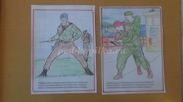 Как нарисовать военного ребенку 5 лет