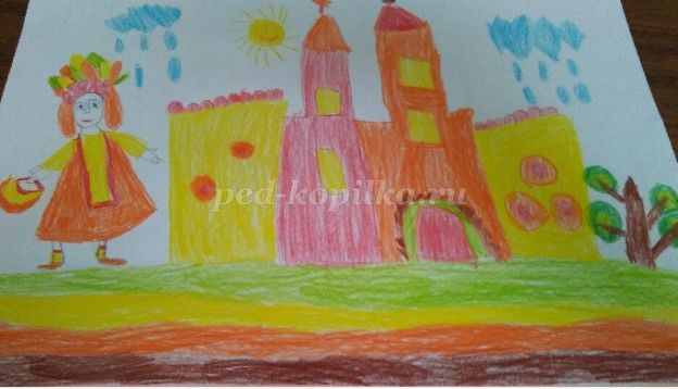 Рисуем дома замок. Рисование замков поэтапно с фото для детей. Учимся рисовать фантастический замок