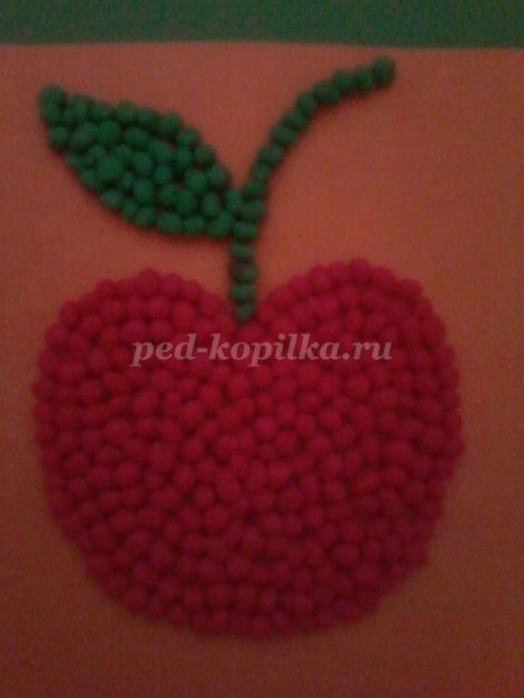 Яблоко Из Пластилина Фото