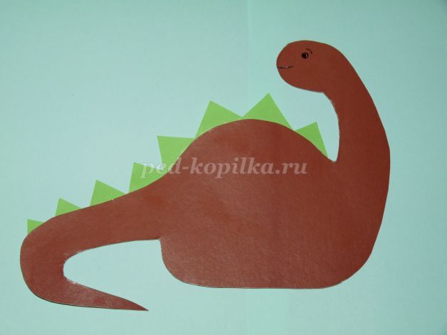 Как сделать динозавра ребенку 5 лет