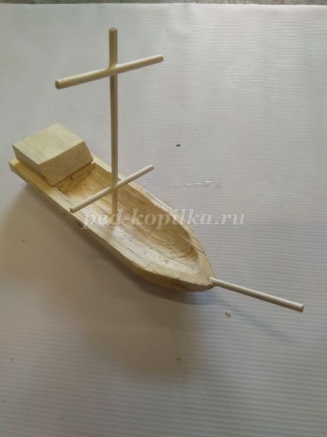 Кораблик из листочков: инструкция, как делать