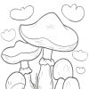 Раскраски грибы для детей с названиями