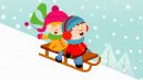 Игры зимой на свежем воздухе для младших школьников с санками и лыжами