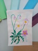 Весенние цветы Морозник. Рисование для детей старшего дошкольного возраста. Мастер-класс с пошаговым фото.